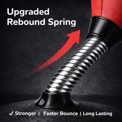 Image of Desktop Punching Bag for Stress Relief, Suction Base Boxing Ball, Strong Rebound Spring, Office Desk Stress Buster Toy for Adults and Kids