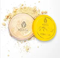 Pó Facial Banana Translúcido Gota de Magia HD Ultrafino 12g – Controla Oleosidade, À Prova D'água e Não Estoura no Flash