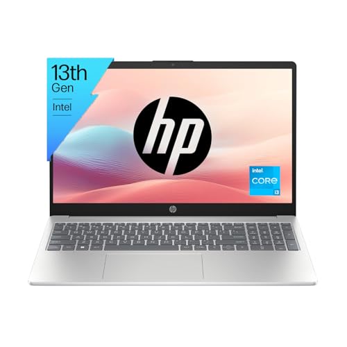 HP 15, 13th Gen Intel Core i3-1315U, 8GB DDR4, 512GB SSD, (Win 11, Office 21, Grey, 1.59kg), Anti-Glare, Micro-Edge,15.6-inch(39.6cm), FHD Laptop, Intel UHD Graphics, 1080p FHD Camera, fd0006TU