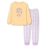 [Topgal] 子供用 女の子 キッズ 長袖 丸首 パジャマセット ユニコーン柄 綿 可愛い カジュアル ホームウェア 寝間着 サイズ150cm