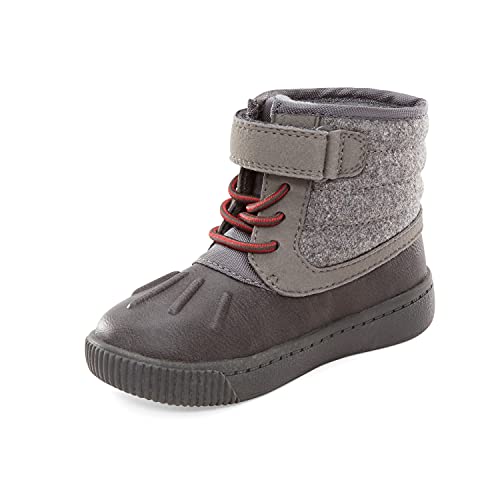 Simple Joys By Carter'S SJF21H2P Kids Alexis Outdoor Boot Fashion, Brown/Grey, 9 Us Unisex Toddler thumb #5