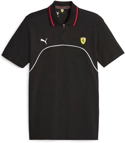 Vista 13 de PUMA Polo estándar Ferrari Race para hombre Puma Negro Ah23