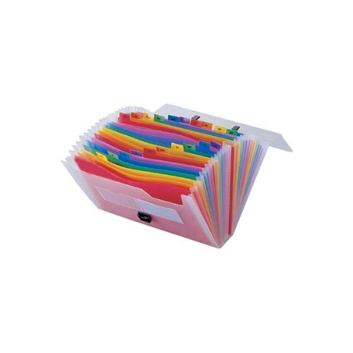 Trieur 26 compartiments Liderpapel 931822 classeur accordéon noir