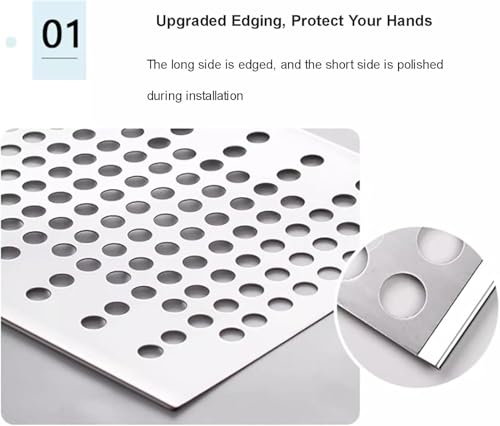 Balcon sécurisé en tôle perforée inox pour profiter de votre extérieur - 5