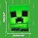 Paladone Minecraft Creeper SquishyGlo Silicone Light, Officially Licensed Cordless & Rechargeable Gaming Lamp for Kids and Teens, Bedroom Décor, Collectible Merchandise, Green