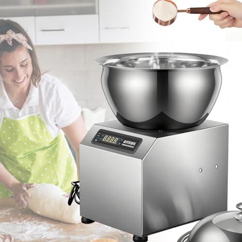 11LBS/18LBS Electric Dough Maker, 1800W Stand Mixer with Fermentation & Dual Rotation, Automatic Kneading Machine for Bakery, Professional Dough Mixer for 5KG Batches