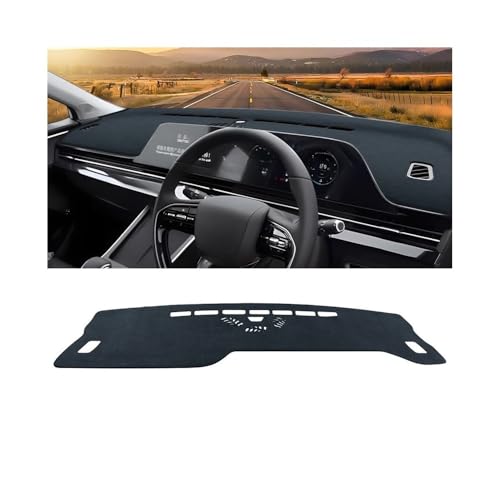 Tapis de tableau de bord anti-reflet pour Omoda 5 C5 FX conduite à droite noir