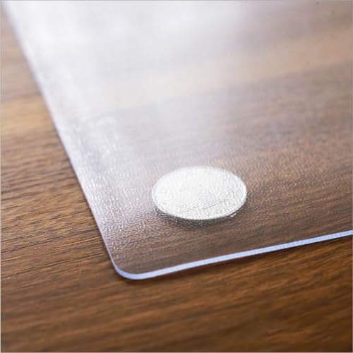 Nappe de table transparente mate 2.0mm pour protéger l'extérieur