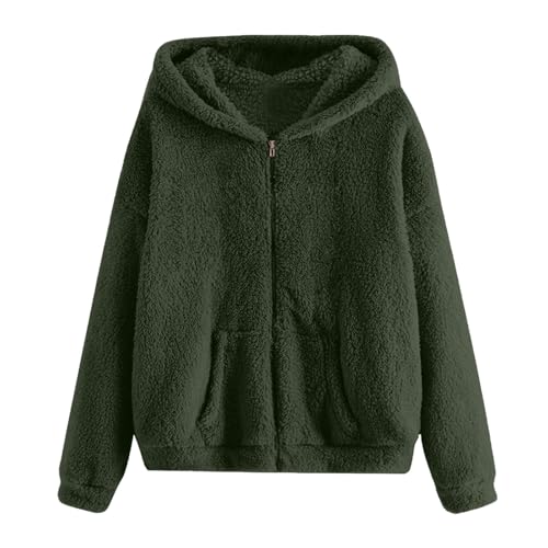 Men's Winter Warm Zip Up Fleece Athletic Hoodie Long Sleeve Fuzzy Sherpa Hooded Sweatshirt Jacket Coats with Pockets4