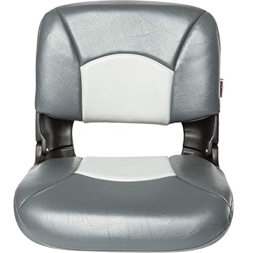 Tempress 45608 All-Weather High-Back Boat Seat - Charcoal/Gray #TOP1