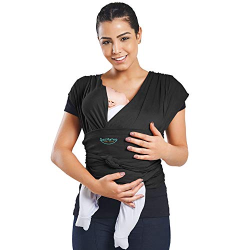 Sling Canguru Preto M Soul Mamma