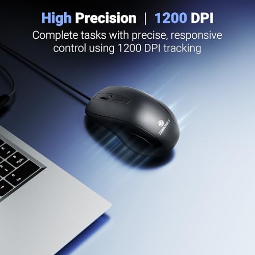 Zebronics Zeb-Alex Wired USB Optical Mouse - Image 4