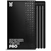 Spidertech Professional Pre-Cut Cotton Kinesiology Tape for Lymphatic Drainage - for Athletes, Sports Physiotherapists, and Chiropractors - Black 10 Pack