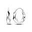 Twisted Metal Hoop Earrings