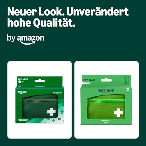 Healthcare by Amazon - Erste-Hilfe-Set, 56 Teile, Grün (Früher eine Marke von Amazon Basic Care, identisches Produkt) – Ansicht 2