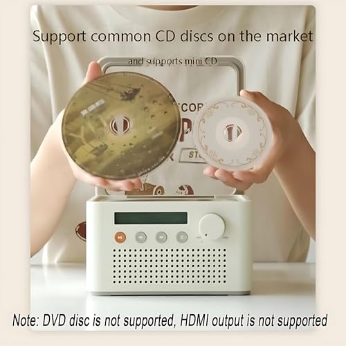 Lecteur CD avec haut-parleurs intégrés pour écouter ses disques sans fil - 3