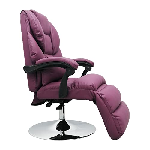 BREVELTION Beauty Bed Chair, Purple 360 Degree Rotating Facial Bed Spa Massage Table Salon Chair, Air Pressure Lifting, for Beauty Home Office Rest Chair, Load Capacity 275LB - Thumbnail 6