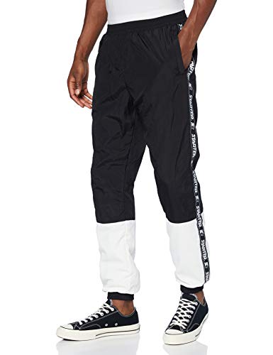 Pantalon de jogging Starter XXL homme bicolore noir et blanc pour le sport