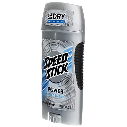 Speed Stick Power Anti-Perspirant Deodorant Unscented 3 Oz (Pack Of 5) #TOP5