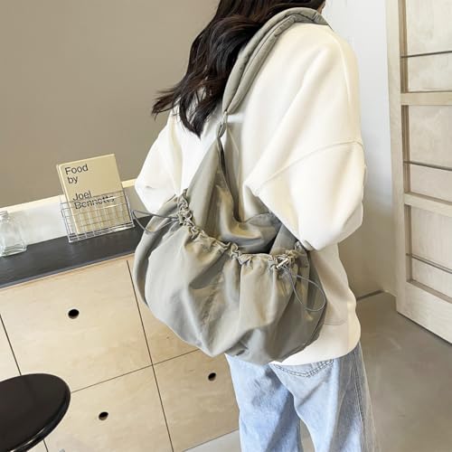 Image of Nylon Crossbody Bags for Women,Hobo Bags for Women,Tote Purse Handbags Shoulder Bag Travel Messenger Bag