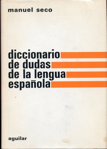 Diccionario de dudas y dificultadesde la lengua española