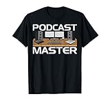 Podcast Show Equipment USB Mixer App T-Shirt for Podcasters
