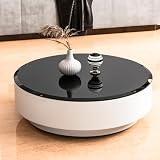 outill round tempered glass table top black glass 1 2 inch thick beveled polished edge black tempered glass 32 