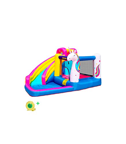 Wonduu Castillo Hinchable Unicornio 380x320x210