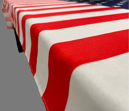Polyester-Patriotic-American-Flag-Tablecloth-54-x-108-Inches-125-GSM-Washable-Wrinkle-Resistant-for-4th-of-July-Memorial-Day-Labor-Day-Veterans-Day-Red-Blue-USFLAG1 Polyester Patriotic American Flag Tablecloth 54 x 108 Inches 125 GSM Washable Wrinkle Resistant for 4th of July Memorial Day Labor Day Veterans Day Red Blue USFLAG1