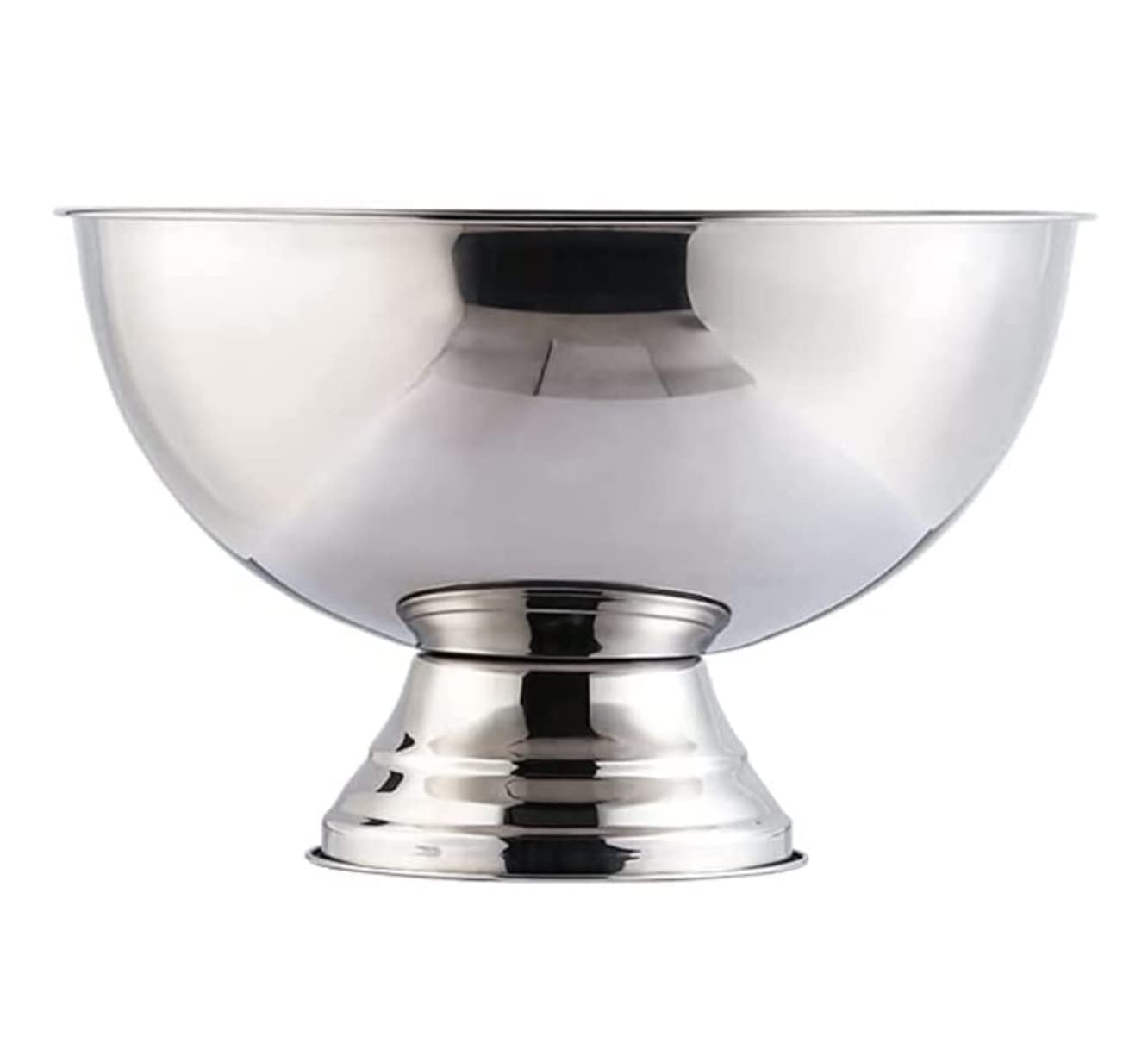 Cubitera Champanera Cubo De Hielo De Acero Inoxidable, Cubo Enfriador Portátil, Cubo para Champán, Cubo Enfriador Cubiteras para Botellas(Color:Blue,Silver)