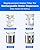 Waterdrop WD-EWFLL Alkaline Replacement Filters for Waterdrop Rechargeable Electric Dsipenser WD-ED11L, Healthy Mineralized Alkaline Water, Does not Lower TDS, 1 Pack
