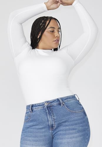 ELOQUII Women's Plus Size The Naomi Comfort Stretch Straight Leg Jean Crop4