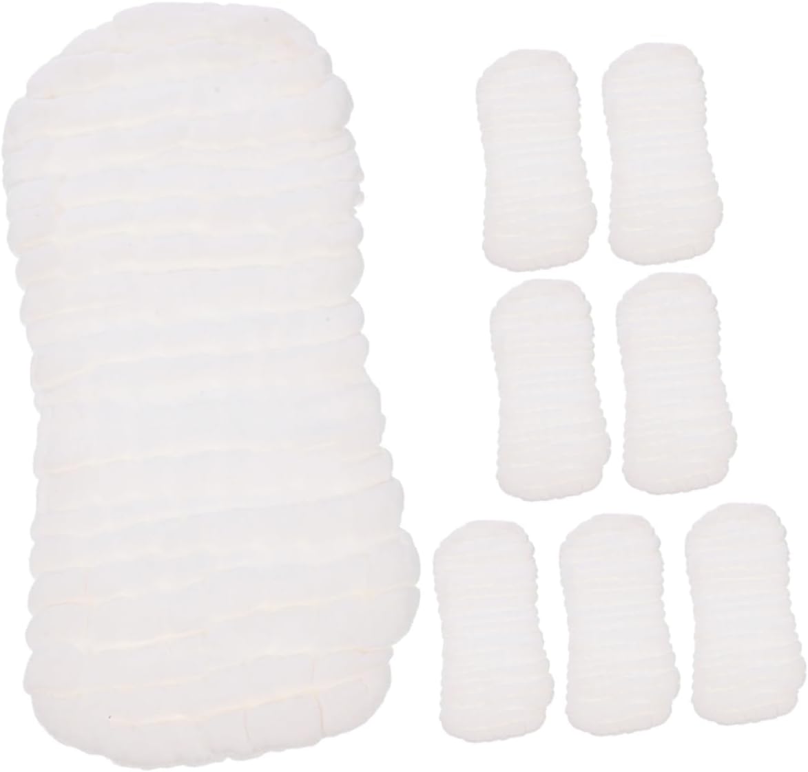 8pcs Reusable Cloth Diaper Liners for Newborns Washable Baby Diaper Inserts Breathable Cotton for Infants Compatible Cloth
