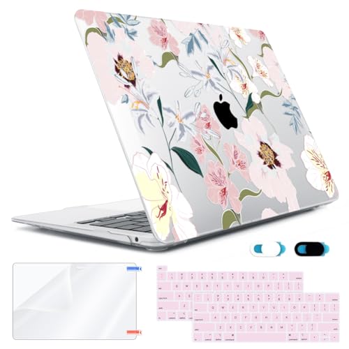 Carcasa MacBook Pro 13 evita arañazos y suciedad en modelos M1 M2 A2338 A2159 con cubre teclado
