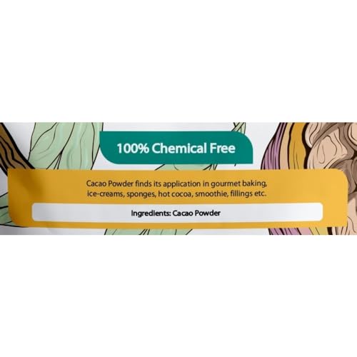 Image of Sihi Chocolaterie - Cacao powder organic (unsweetened) | Pure, fresh and natural | Physically pressed | Best for energy snacking /baking | High in antioxidants | Vegan - 150g (Pack of 2)