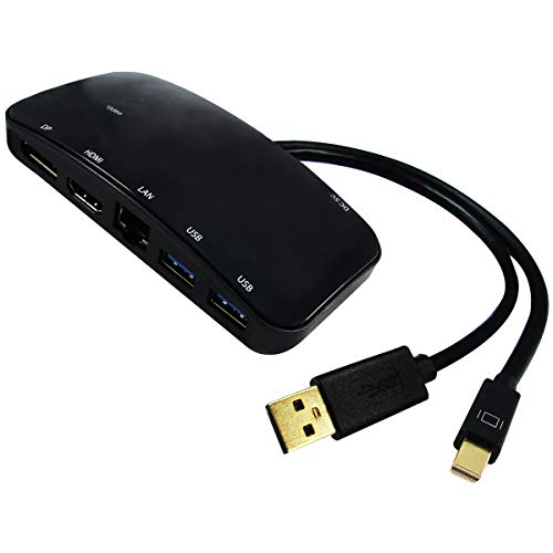 Preisvergleich Produktbild Value 12991041 USB 3.0 Mini DP Docking Station schwarz