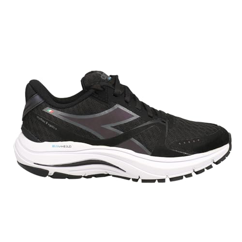 Diadora Womens Mythos Blushield 8 Vortice Hip Running Sneakers Shoes - Black - Size 7 M