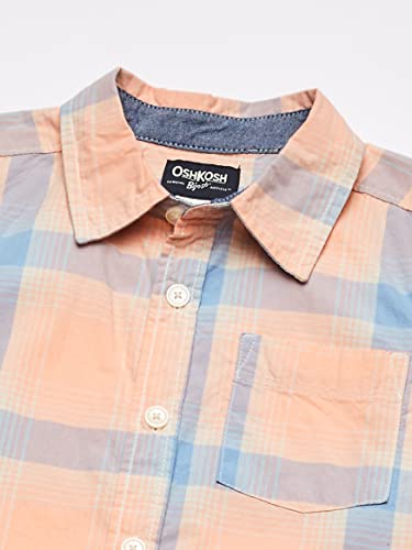 Image of OshKosh B'Gosh Boys Short Sleeve Woven Buttonfront Shirt