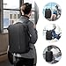 BANGE Air Compression System Backpack with electronic scaleVacuum Compression Travel Backpack,Expandable Backpacks with Pump for Airplanes (With Air Pump)