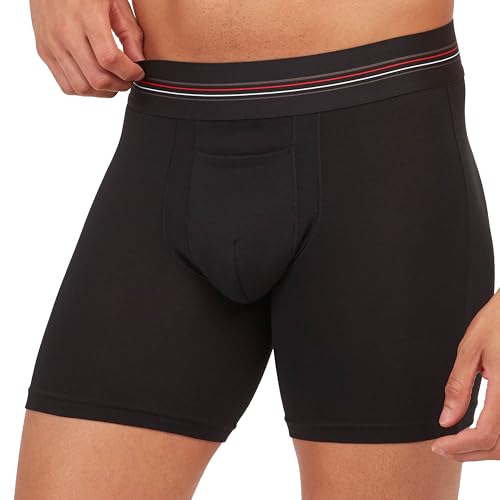 Bóxer de algodón modal SPANX negro XL soluciona rozaduras y opresión elástica
