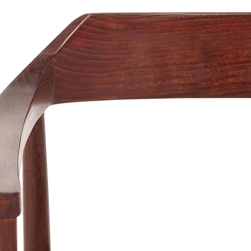 Sillón Marrón madera cognac elegante miniatura 4