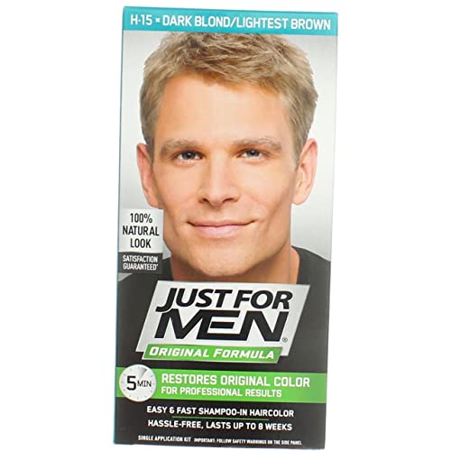 JUST FOR MEN Hair Color H-15 Dark Blond 1 Each (Pack of 6)