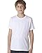 Next Level Youth Boys’ Cotton Crew M WHITE