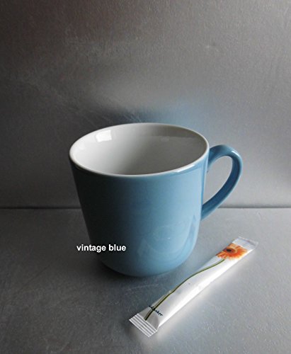 Dibbern SONDERAKTION Solid Color - Becher mit Henkel 0,32 l - vintage blue - NEU