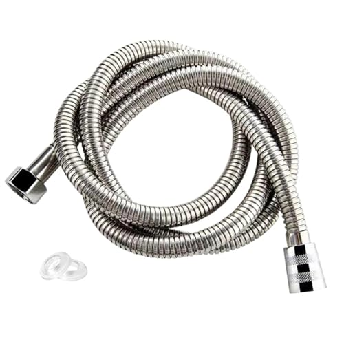 Manguera Ducha Flexo Manguera de ducha tubo 1,5 m, acero inoxidable cromado, Cable Flexible a prueba fugas, accesorios baño