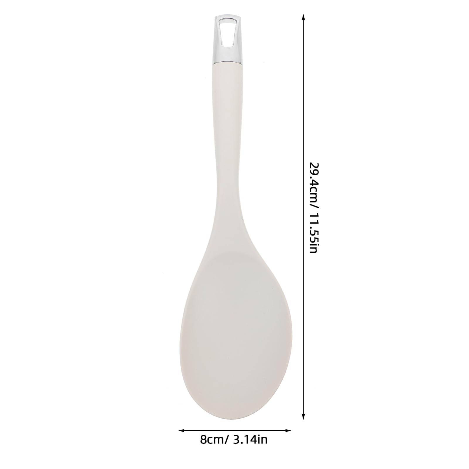 CIYODO Non Stick Silicone Rice Scoop Household Rice Paddle for Home Restaurant Use Easy to Clean Versatile Cooking Utensil for Smooth Serving and Performance