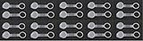 Dust Covers for HV or CF Keyed Locks, Accordion Shutters, Plastic Caps Hurricane Storm Shutters (20)