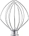 Wire Whip for KitchenAid Tilt-Head Stand Mixer Accessory Replacement, Egg Cream Stirrer, Cakes Mayonnaise Whisk，Whipping Egg White