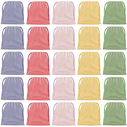 Drawstring Gift Bag 8 x 10 Inch Wedding Party Jewelry Favor Drawstring Pouch Assorted Colors 25 Pcs for Kids Party Favors Gift Wrapping Drawstring Gift Bag 8 x 10 Inch Wedding Party Jewelry Favor Drawstring Pouch Assorted Colors 25 Pcs for Kids Party Favors Gift Wrapping