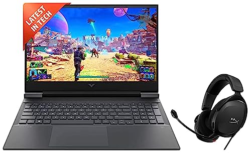Image of HP Victus Gaming 12th Gen Intel Core i5 12450H Processor 15.6 inch(39.6 cm) FHD Gaming Laptop & HyperX Cloud Stinger Gaming Headset